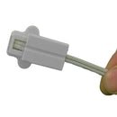 Slide-On Male & Female Zip Plugs