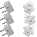 Slide-On Male & Female Zip Plugs