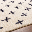 Bede Washable Swiss Cross Rug - 9x12 Clearance