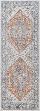 Ezri Rust Washable Area Rug