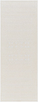 Bahar Cream Washable Area Rug
