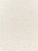 Beren Cream Washable Area Rug - Clearance