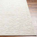 Beren Cream Washable Area Rug - Clearance