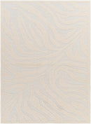 Keto Cream Zebra Print Area Rug - Clearance