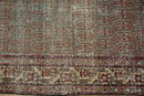 4x6 Vintage Distressed Hamadan Rug