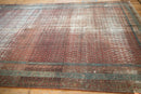 6.5x16.5 Antique Distressed Malayer Rug Runner