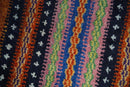 Small 1.5x2 Rust and Blue Wool Hand Knotted traditional Persian Vintage Antique Scandinavian Gabbeh Rug| TRDCP315152