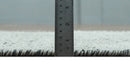 Small 2x3 Hand Knotted Ivory and Charcoal Tribal Design Wool Rug