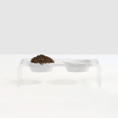 Small Black or White Bowl Feeder
