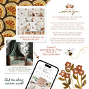 Pastel Safari wallpaper - Nursery Wall Decor Wallpapers
