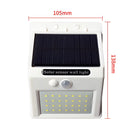 Smart & Energy-Efficient LED Solar Motion Detection Light