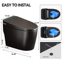 Nuvia Smart One-Piece Bidet Toilet With Auto Open/Close Seat And Dryer (SAK86135)