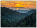 Smoky Mountains Sunset - Print