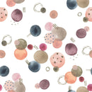 Elegant Multicolored Circles Wallpaper Vogue Select