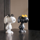 Snoopy Sun Graf Black - Sculpture