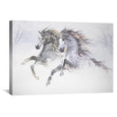 Snow Horses II Canvas