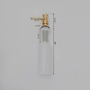 Soap Dispenser, Unlacquered Brass, Kitchen Sink Soap Dispenser