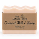 Handmade Soap | Oatmeal Milk & Honey | 4 oz | The Lather Barn