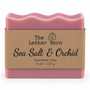 Handmade Soap | Sea Salt & Orchid | 4 oz | The Lather Barn