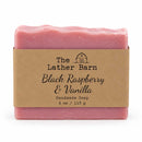 Handmade Soap | Black Raspberry & Vanilla | 4 oz | The Lather Barn