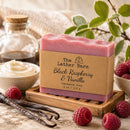Handmade Soap | Black Raspberry & Vanilla | 4 oz | The Lather Barn