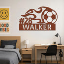 Soccer Name Sign