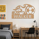 Soccer Name Sign