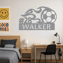 Soccer Name Sign