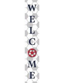 Soccer Porch Leaner Welcome Sign