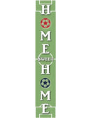 Soccer Porch Leaner Welcome Sign