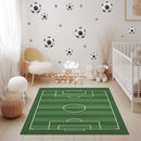 Basketball Court Playroom Rug / World map Area Rug