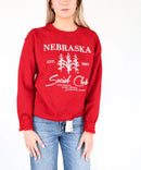 Nebraska Social Club Sweatshirt | Multiple Sizes | Lux by Leslie