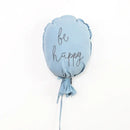 Soft cotton balloon wall hanging kids room be happy decor
