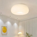 Soft cream apple paper pendant light bedroom cloud lantern