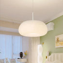 Soft cream apple paper pendant light bedroom cloud lantern