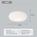 Soft cream apple paper pendant light bedroom cloud lantern