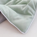 DecorBites™ Cooling Quilt: Soft, Comfortable Queen Blanket for Summer Heat, Unique Cold Fiber Technology