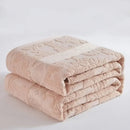 Soft pastel cotton jacquard towel blanket bedroom sofa cover