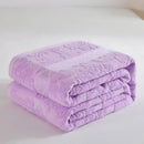 Soft pastel cotton jacquard towel blanket bedroom sofa cover