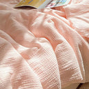 DecorBites™ Cooling Wrinkled Yarn Summer Blanket - Breathable & Thin Comforter