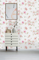Soft Pink Flowers Wallpaper
