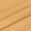 Soft yellow & beige cotton fitted sheet bedroom bedding