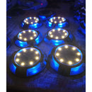 Solar Ground Lights with Bright LEDs for Garden and Pathways