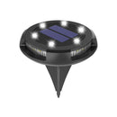 Solar Ground Lights with Bright LEDs for Garden and Pathways