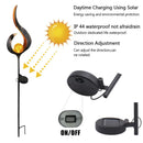 Solar LED Lamps with Waterproof & Flame Effect for Outdoor Garden Lighting