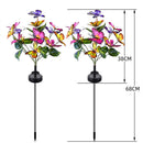 Solar LED Light for Outdoor Garden & Courtyard with Butterfly Design