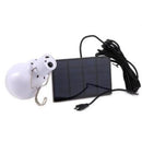 Solar Power Light Bulb with Panel for Eco-Friendly Illumination