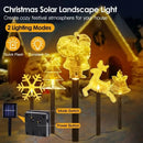 Solar Stake Lights for Christmas Outdoor Decoration with 5Pcs