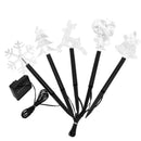Solar Stake Lights for Christmas Outdoor Decoration with 5Pcs