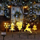 Solar Stake Lights for Christmas Outdoor Decoration with 5Pcs